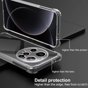 Husa pentru Xiaomi 15 Ultra, SKYDDAR INNOVATION, Shockproof Clear Silicone, Slim Silicon, Transparenta, set cu sticker - Img 4