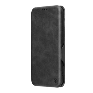 Husa pentru Xiaomi 15T Pro, SKYDDAR INNOVATION, Safe Wallet tip carte din Piele Ecologica, Suport Carduri, Inchidere Magnetica, set cu sticker, Negru - Img 4