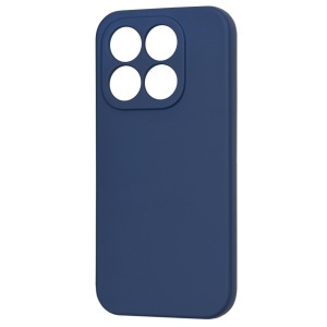 Husa pentru Xiaomi 17, SKYDDAR INNOVATION, din Silicon Catifelat, SoftElegance, set cu sticker, Bleumarin - Img 4