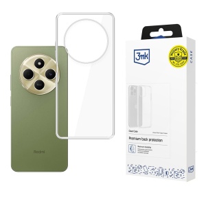 Husa pentru Xiaomi Redmi 14C, din silicon, 3mk Clear Case, Transparent