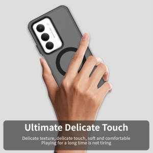 Husa pentru Xiaomi Redmi 15 5G / Redmi 15 4G, MagSafe, Antisoc, set cu sticker, CandyCase, Negru - Img 5