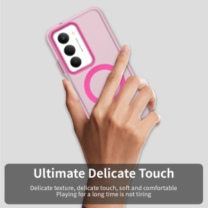 Husa pentru Xiaomi Redmi 15 5G / Redmi 15 4G, MagSafe, Antisoc, set cu sticker, CandyCase, Roz - Img 5