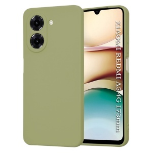 Husa pentru Xiaomi Redmi A5 4G (Standard), SKYDDAR INNOVATION, din Silicon Catifelat, SoftElegance, set cu sticker, Verde