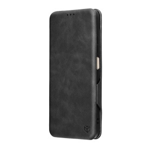 Husa pentru Xiaomi Redmi A5 4G (Standard), SKYDDAR INNOVATION, Safe Wallet tip carte din Piele Ecologica, Suport Carduri, Inchidere Magnetica, set cu sticker, Negru - Img 5