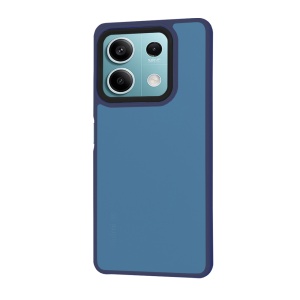 Husa pentru Xiaomi Redmi Note 13 5G, ce Absoarbe Cele mai Aspre Socuri, Skyddar Frosted - Bleumarin - Img 2