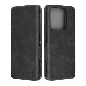 Husa pentru Xiaomi Redmi Note 13 5G, SKYDDAR INNOVATION, Safe Wallet tip carte din Piele Ecologica, Suport Carduri, Inchidere Magnetica, Negru, set cu sticker  - Img 9