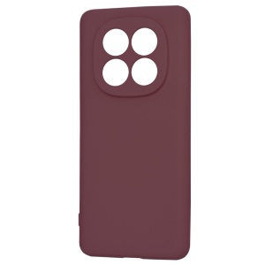 Husa pentru Xiaomi Redmi Note 14 Pro+ din Silicon Catifelat, Protectie Premium, Skyddar SoftElegance - Bordo - Img 2