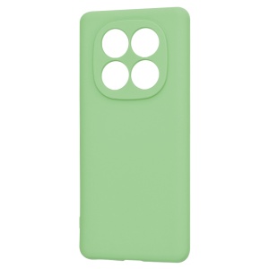 Husa pentru Xiaomi Redmi Note 14 Pro / Poco X7 din Silicon Catifelat, Protectie Premium, Skyddar SoftElegance - Verde deschis - Img 6