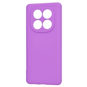 Husa pentru Xiaomi Redmi Note 14 Pro / Poco X7 din Silicon Catifelat, Protectie Premium, Skyddar SoftElegance - Mov - Img 6