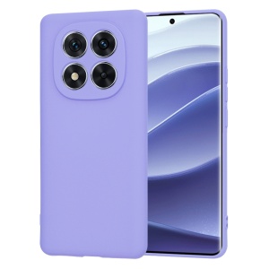 Husa pentru Xiaomi Redmi Note 14 Pro / Poco X7 din Silicon Catifelat, Protectie Premium, Skyddar SoftElegance - Violet - Img 8
