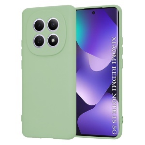 Husa pentru Xiaomi Redmi Note 15 4G / Redmi Note 15 5G / Poco M8 5G, SKYDDAR INNOVATION, din Silicon Catifelat, SoftElegance, set cu sticker, Verde deschis