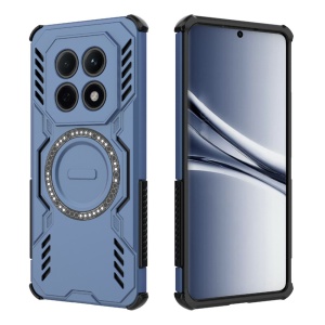 Husa pentru Xiaomi Redmi Note 15 4G, SKYDDAR INOVATION, ArmorMag, Magsafe, set cu sticker, Albastru - Img 2