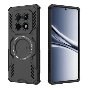 Husa pentru Xiaomi Redmi Note 15 5G / Poco M8 5G, SKYDDAR INOVATION, ArmorMag, Magsafe, set cu sticker, Negru - Img 2