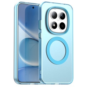 Husa pentru Xiaomi Redmi Note 15 Pro 5G, MagSafe, Antisoc, set cu sticker, CandyCase, Albastru
