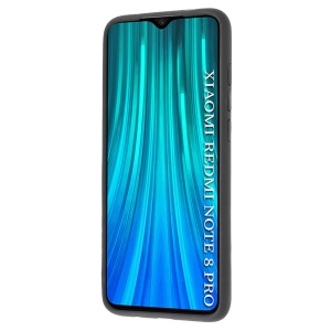 Husa pentru Xiaomi Redmi Note 8 Pro, SKYDDAR INNOVATION, Glinth cu Inel Rotativ 360° Magnetic, Negru, set cu sticker  - Img 9