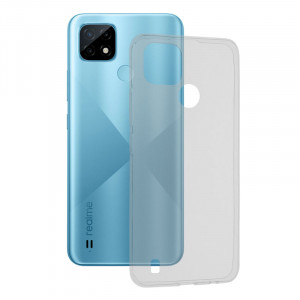 Husa Realme C21, din silicon TPU slim, Techsuit - Transparent