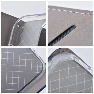 Husa Samsung Galaxy A56 5G tip carte, cu Portofel Interior, Protectie la socuri, smart magneto, set cu sticker, Albastru - Img 4
