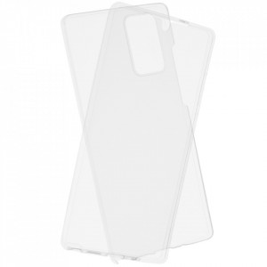 Husa Samsung Galaxy Note 20, din silicon TPU slim, Techsuit - Transparent - Img 7