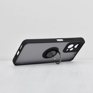 Husă Xiaomi Redmi Note 12 5G SKYDDAR Glinth+ cu Inel Rotativ 360°, Compatibilitate Magnetică, Absorbție Șocuri, Design Subțire și Elegant - Negru - Img 2