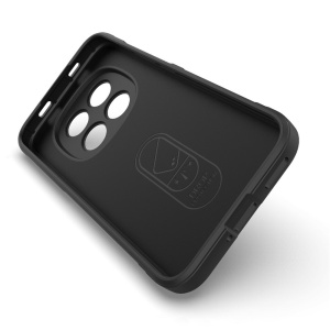 Husa Xiaomi Redmi Note 15 Pro 5G din Silicon Mat, set cu sticker, Magic Shield, Negru - Img 4