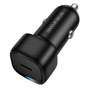 Incarcator Auto 20W Type-C (PD/QC/FCP/AFC) Borofone BZ34A, Design Compact ABS, Negru