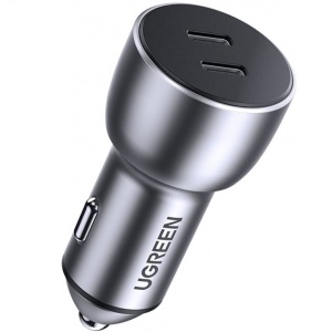 Incarcator Dual USB, Fast Charging, 60W, Ugreen CD213 - Dark Blue - Img 1