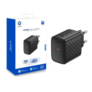 Incarcator pentru Priza, USB-C, 45W - Lito (LC20) - Black