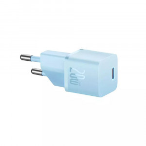 Incarcator Type-C, Fast Charging, GaN, 20W - Baseus (CCGN050103) - Blue - Img 5