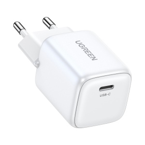 Incarcator USB-C, GaN, Fast Charging, 20W, 3A, QC4.0+, Ugreen Nexode CD318, Alb - Img 2