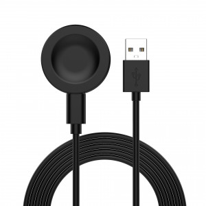Incarcator wireless pentru Huawei Watch, USB, 10W - Techsuit (THC2) - Black - Img 1