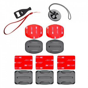 Kit accesorii GoPro / Sony Action Camera / Xiaomi Yi 50in1, Techsuit (CAL01) - Negru - Img 7