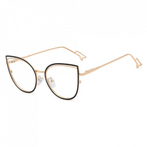 Ochelari calculator dama protectie lumina albastra, Techsuit (F95597-C5) - Bright Black