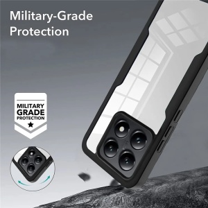 [Pachet 360°] Husa + Folie Xiaomi 14T Pro, SKDR ColorShield 360° - Albastru - Img 4