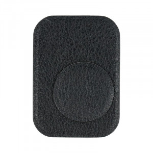 Placa Metalica Autoadeziva Pentru Suporturi Magnetice [Pachet 2x], din Piele Ecologica Techsuit - Negru - Img 2