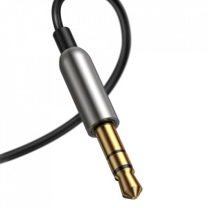 Reciver audio cu Jack 3.5mm si iesire auxiliar masina, Baseus (CABA01-01) - Negru - Img 5