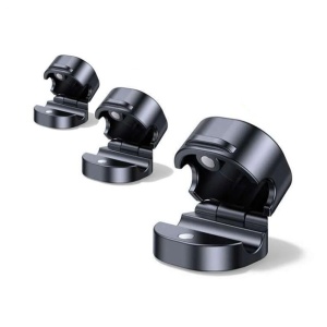 Set 3 x Suport de Cabluri, Magnetic, Ugreen LP886, Negru
