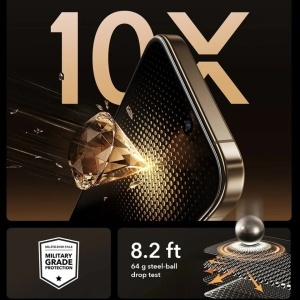 [Set x3] Folie sticla pentru iPhone 17 / iPhone 16 Pro, rezistenta la zgarieturi, Corning Gorilla Glass UltraFit, ESR – Transparent - Img 5