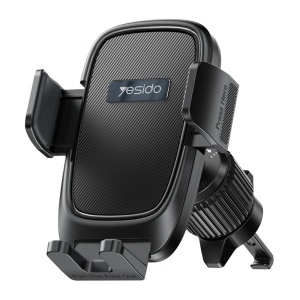 Suport auto telefon, Grila ventilatie, Rotire 360 grade, 4.7-7.2 inch, Yesido, Negru