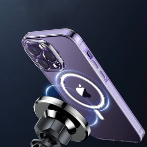 Suport auto telefon, Magnetic, Bord sau Parbriz, Brat telescopic, Yesido, Negru - Img 6