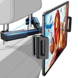 Suport Auto Telefon/Tableta pana la 12.9" Prindere Tetiera, Reglabil si Stabil, Lisen YL0221030002, Negru