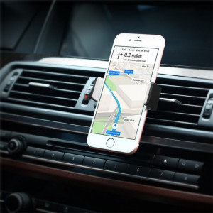 Suport Telefon Grila Ventilatie, Ugreen 360 Rotation Angle, Negru Gray - Img 5