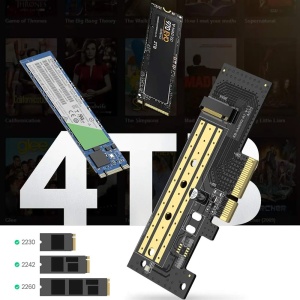 Adaptor M.2 NVME la PCIe 3.0 X4, Windows, Linux, Ugreen CM302, Negru - Img 5