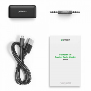 Adaptor Receptor Jack la Bluetooth, Ugreen CM276, Negru - Img 7