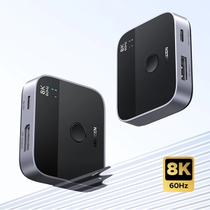 Adaptor Type-C, DP la Type-C, DP 4K@240Hz, 3D HDR, Plug&Play, Ugreen, Negru - Img 3
