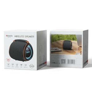 Boxa portabila, Bluetooth 5.3, 8W, 1200mAh, USB, TF Card, Yesido, Negru - Img 7