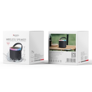 Boxa portabila Bluetooth, 8W, IP67, 1800mAh, RGB, Yesido, Negru - Img 7