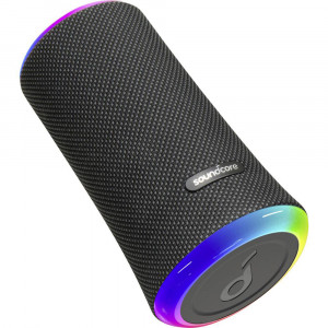 Boxa Portabila Bluetooth cu Lumini LED, 20W - Anker Flare II (A3165G11) - Negru - Img 5