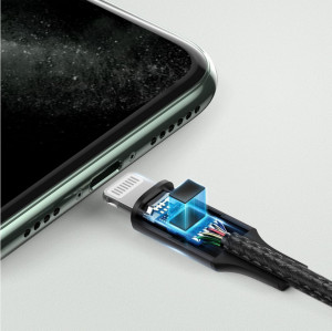 Cablu Audio Lightning la Jack 1m, Ugreen US315, Negru - Img 5