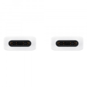 Cablu de Date USB-C la Type-C Fast Charging 3A, 1m - Samsung (EP-DA705BWE) - White (Bulk Packing) - Img 3