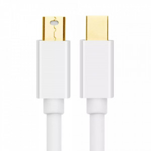 Cablu Video Mini DisplayPort la Mini DispalyPort 4k@60Hz, 2m, Ugreen, Alb - Img 2